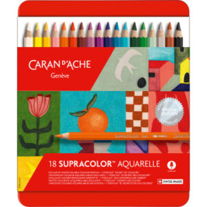 CARAN D'A Farbstifte Supracolor    3,8mm 3888.418  18 Stück