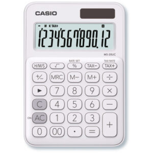 CASIO     Tischrechner MS-20UC-W weiss