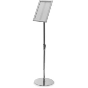 DEFLECTO  Bodenständer m. Klapprahmen A4 SFA4SFS   grau               33x86-121cm