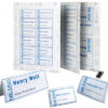 DURABLE   Etiketten Badgemaker 146002    weiss, 61/122x210mm 20Bl./1St.