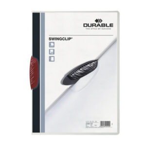 DURABLE   Klemmhefter SWINGCLIP 226003    für 30 Blatt A4            rot