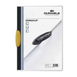 DURABLE   Klemmhefter SWINGCLIP 226004    für 30 Blatt A4           gelb
