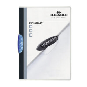 DURABLE   Klemmhefter SWINGCLIP 226006    für 30 Blatt A4           blau