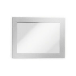 DURABLE   Sichtfenster Duraframe 487023    silber, selbstklebend   2 Stk.