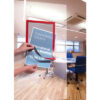 DURABLE   Sichtfenster Duraframe 487203    rot, selbstklebend      2 Stk. – Bild 4