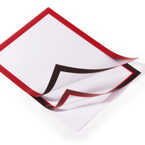 DURABLE   Sichtfenster Duraframe 487203    rot, selbstklebend      2 Stk.