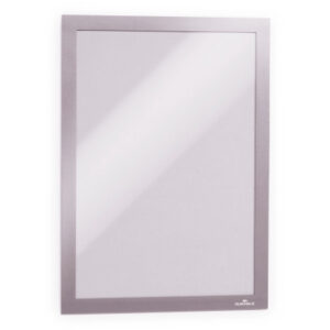 DURABLE   Sichtfenster Duraframe 487223    silber, selbstklebend   2 Stk.