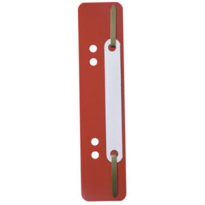DURABLE   Heftstreifen Flexi    150x34mm 690103    rot, Lochung 60/80mm 250 Stück