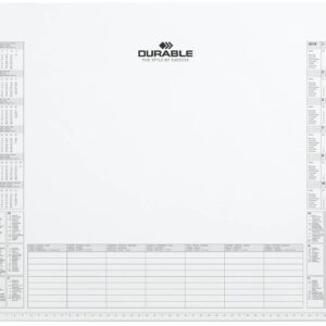DURABLE   Schreibunterlage       57x41cm 729202    Kalenderblock, 2024-2025
