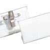 DURABLE   Namensschild m. Kombiklemme 812119    transp.,acryl,40x75mm  25 Stk.