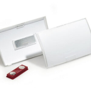 DURABLE   Namensschild Click Fold 821219    mit Magnet, 40x75mm    10 Stk.