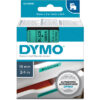 DYMO      Schriftband D1 S0720890  schwarz/grün           19mm/7m – Bild 2