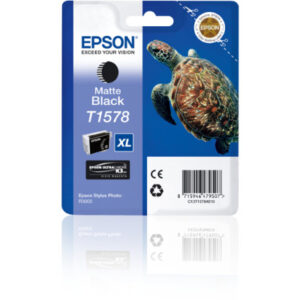 EPSON     Tintenpatrone    matte schwarz T15784N   Stylus Photo R3000        26ml