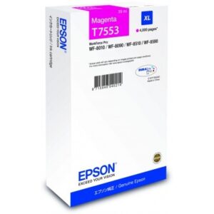 EPSON     Tintenpatrone XL       magenta T75534N   WF 8010/8090       4000 Seiten