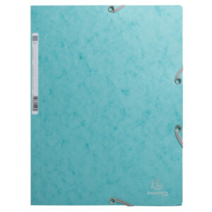 EXACOMPTA Gummibandmappe Skandi       A4 55273E    frostblau