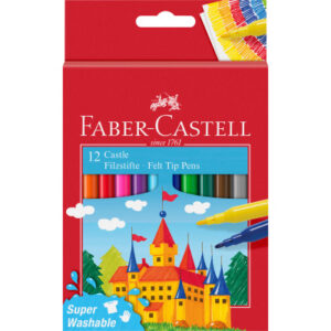 FABER-CA. Faserschreiber Castle 554201    12 Farben