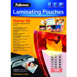 FELLOWES  Laminier Starter Kit 5328102   80my, 50 Stück