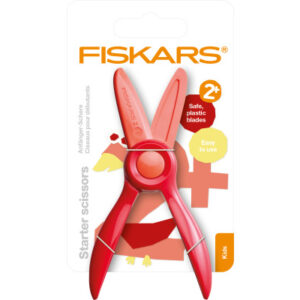 FISKARS   Kinderschere             9.5cm 1064065   rot, für Anfänger