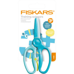 FISKARS   Kinderschere             8.6cm 1064068   türkis, zur Übung