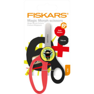 FISKARS   Kinderschere Ninja        13cm 1064075   rot/schwarz, Rechtshänder