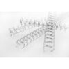 GBC       WireBind Drahtbinderücken 6mm 4400026   silber A5            100 Stück – Bild 2