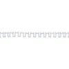 GBC       Drahtbinderücken 10mm       A4 IB165283  weiss, 21 Ringe      100 Stück – Bild 2