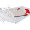HERLITZ   Buchhülle easy cover 50014750  5 Stück in Polybeutel Flexibel – Bild 2