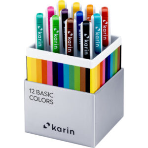 KARIN     Real Brush Pen Pro       0.4mm 31C       Basic Colours         12 Stück