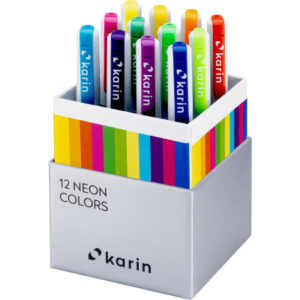 KARIN     Real Brush Pen Pro       0.4mm 31C12     Neon Colors           12 Stück