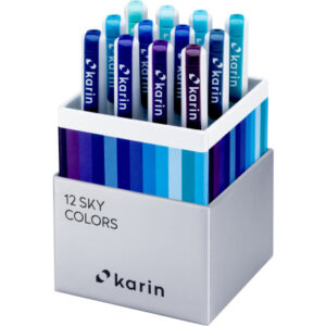 KARIN     Real Brush Pen Pro       0.4mm 31C2      Sky Colours           12 Stück