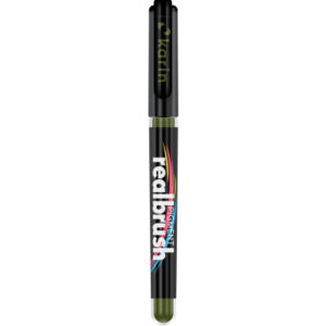KARIN     Real Brush Pen           0.4mm 33Z371    Pigment, olivgrün