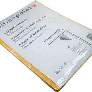 NEUTRAL   Luftpolstertaschen gross 4er GROSS     braun, 250x350x50mm