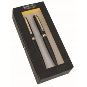 ONLINE    Geschenkset Eleganza         M 34597     black/gold, deco box
