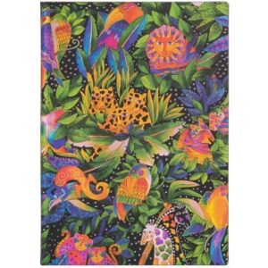 PAPERBLAN Notizbuch Flexis Jungle FB7266-9  Midi,liniert,176 Seiten