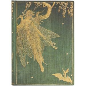 PAPERBLAN Notizbuch Olive Fairy     Midi PB6506-7  blanko              144 Seiten
