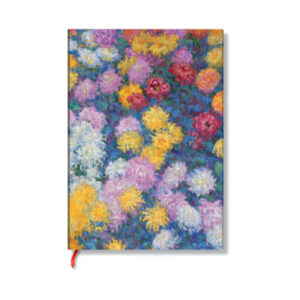 PAPERBLAN Notizbuch Chrysanthemen   Midi PB9715-0  blanko              144 Seiten