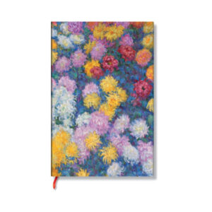 PAPERBLAN Notizbuch Chrysanthemen   Mini PB9717-4  blanko              176 Seiten
