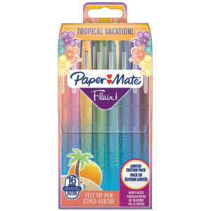 PAPERMATE Faserschreiber Flair       1mm 2061396   Tropical Vacation     16 Stück