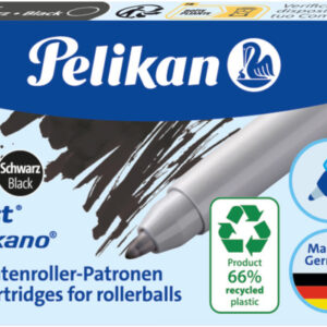 PELIKAN   Patrone Tintenroller ECO 824699    schwarz