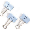 RAPESCO   Foldback Clip Emoji       32mm 1353      hellblau              20 Stück – Bild 2