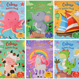 ROOST     Aktivitäten- und Malbuch    A4 B903      assortiert