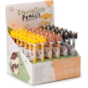 ROOST     Bleistift niedlicher Hund STA346    4 assortiert