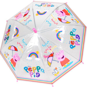 STROTZ    Regenschirm für Kinder 5299      Peppa Pig under the rain