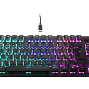 TURTLE B. Vulcan TKL RGB Keyboard TBK200102 Mech., Linear Switch, CH