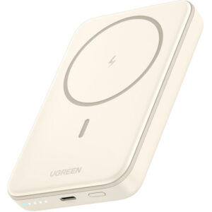 UGREEN    Magnetic Power Bank 10000mAh 25208     20W,Wireless , Beige