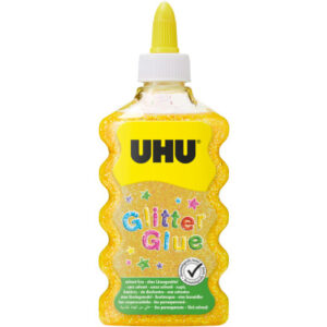 UHU       Glitter Glue Maxi 9000087   gold, 185g