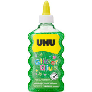 UHU       Glitter Glue Maxi 510569    grün, 185g