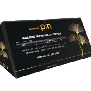 UNI-BALL  Fineliner PIN PIN200.18 schwarz               18 Stück
