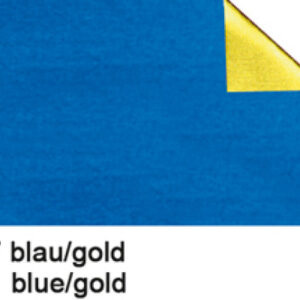 URSUS     Bastelfolie Alu        50x80cm 4442107   90g, blau/gold