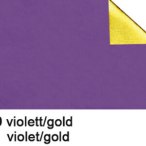 URSUS     Bastelfolie Alu        50x80cm 4442109   90g, violett/gold